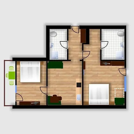 아파트호텔 Birkenhof Premium & 4*